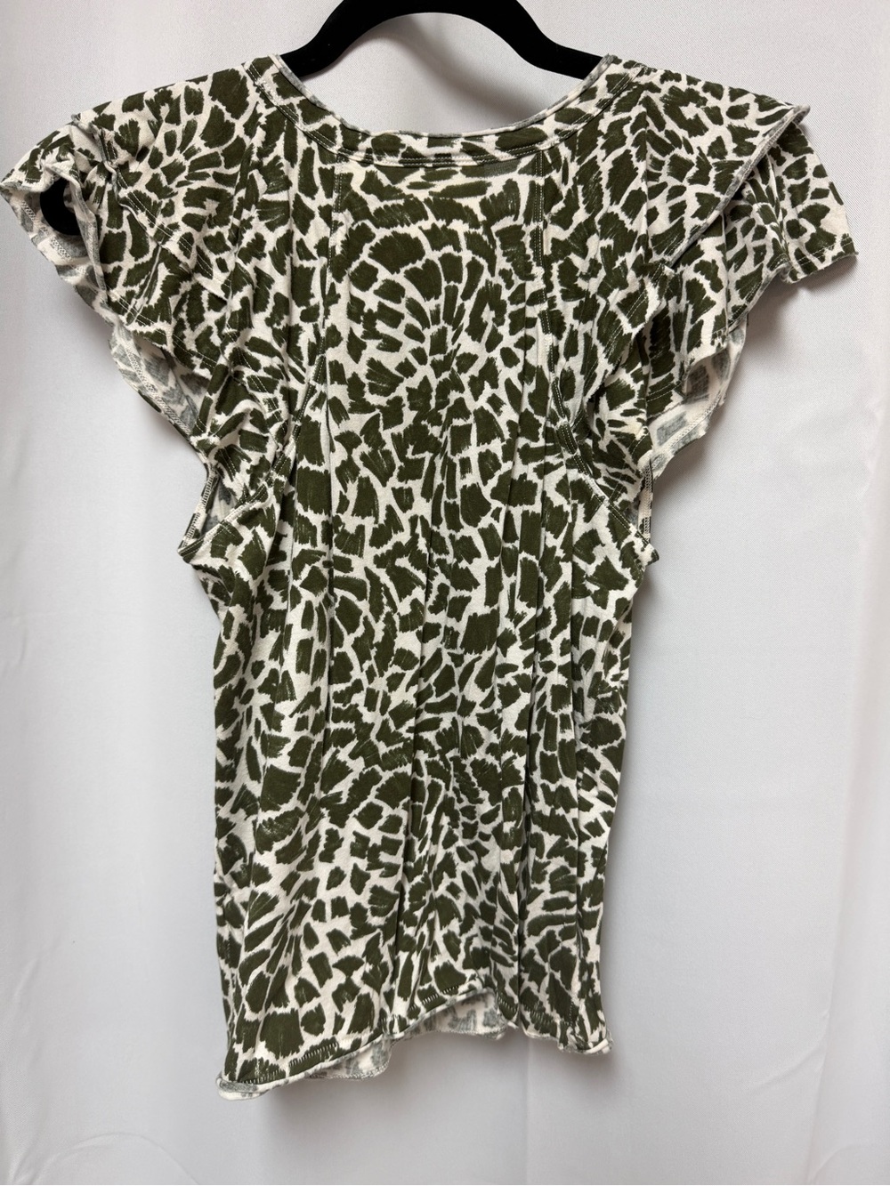 Maeve Catie Ruffle-Sleeved Tee - Picture 5 of 6